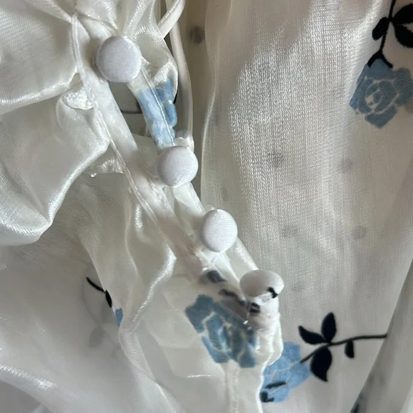 For Love and Lemons Marcella mini dress NWT babydoll dress - Picture 13 of 16